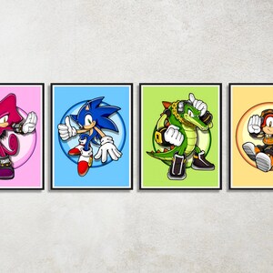 Sonic Heroes - Team CHAOTIX Poster for Sale by Siobhanatron