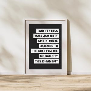 90s Beats International Dub Digital Print: Be Good to Me - Retro Music Art