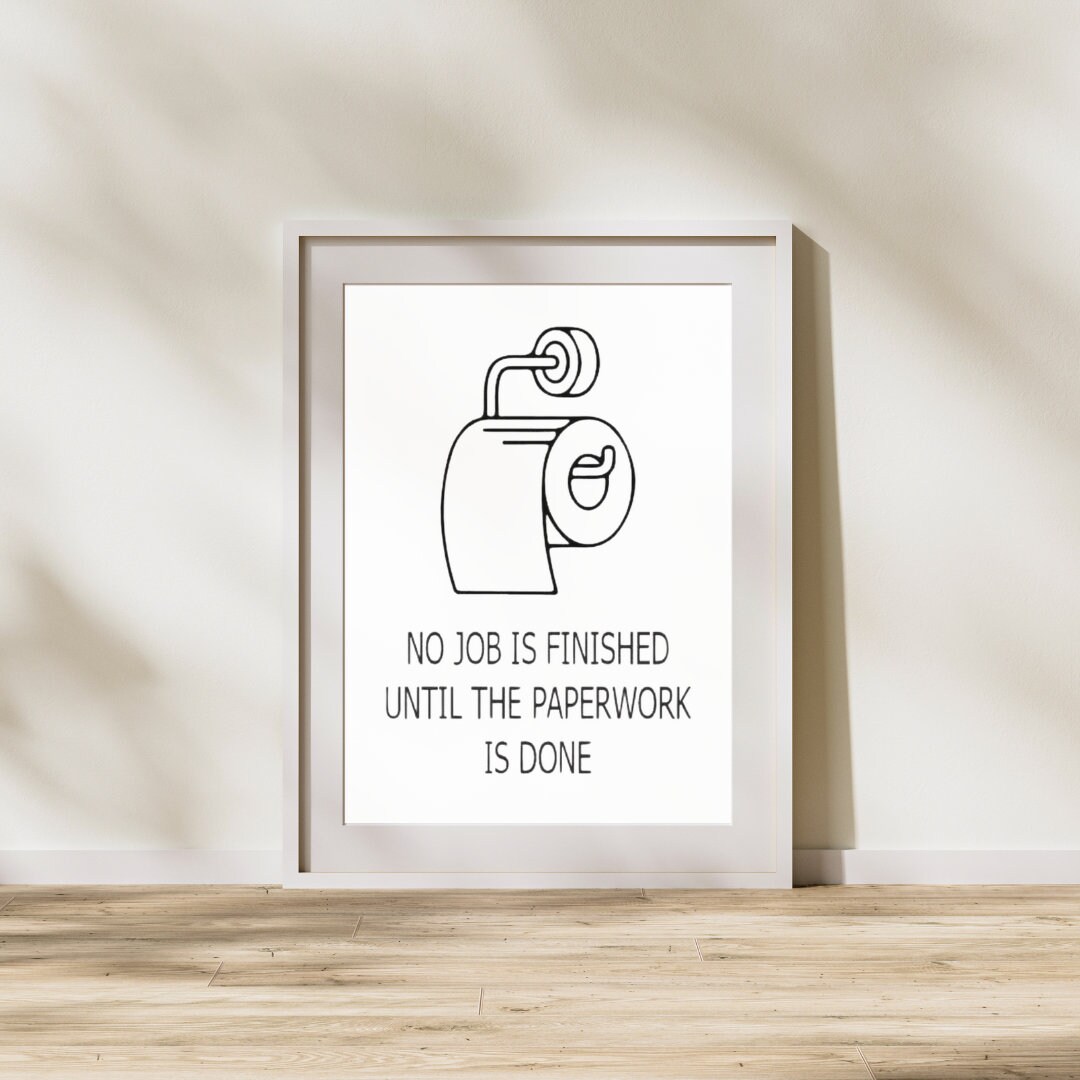 Hilarious Bathroom Wall Art - Digital Print With Cheeky Toilet Humor - Etsy