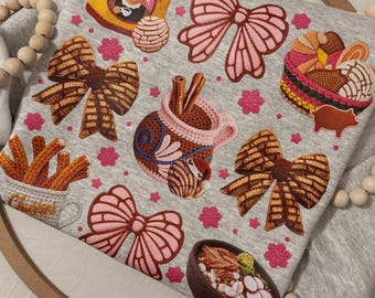 Faux Knit Christmas Holidays -Sweater Long Sleeve