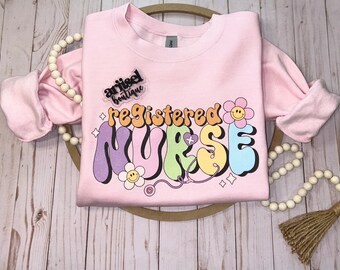 Registered Nurse -Sweater Long Sleeve