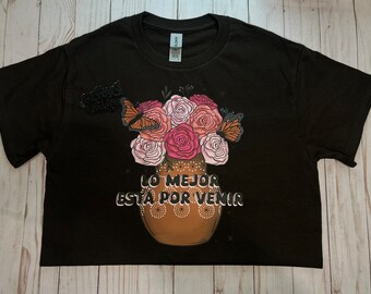 Lo Mejor Esta Por Venir - Tshirt (Brown Color)