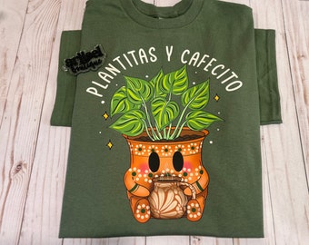 Plantitas & Cafecito - T-Shirt Short Sleeve