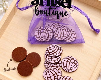 3D Pink  Loteria Conchas Chips (1 set of 50)