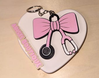 Stethoscope Can Opener Keychain