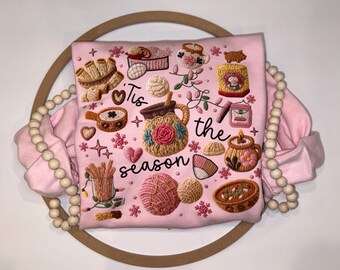 Faux Crochet Cafecito  -Sweater Long Sleeve