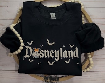 Diisneyyland Spooky Sweater; Long Sleeve