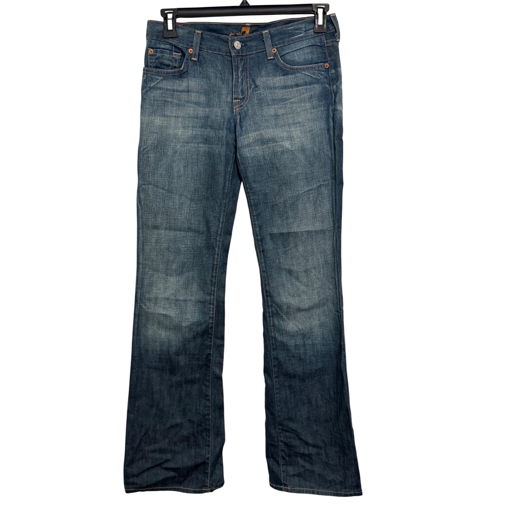 7 for all mankind 完売 ブーツカット デニム ② W28 ブランド古着】7 