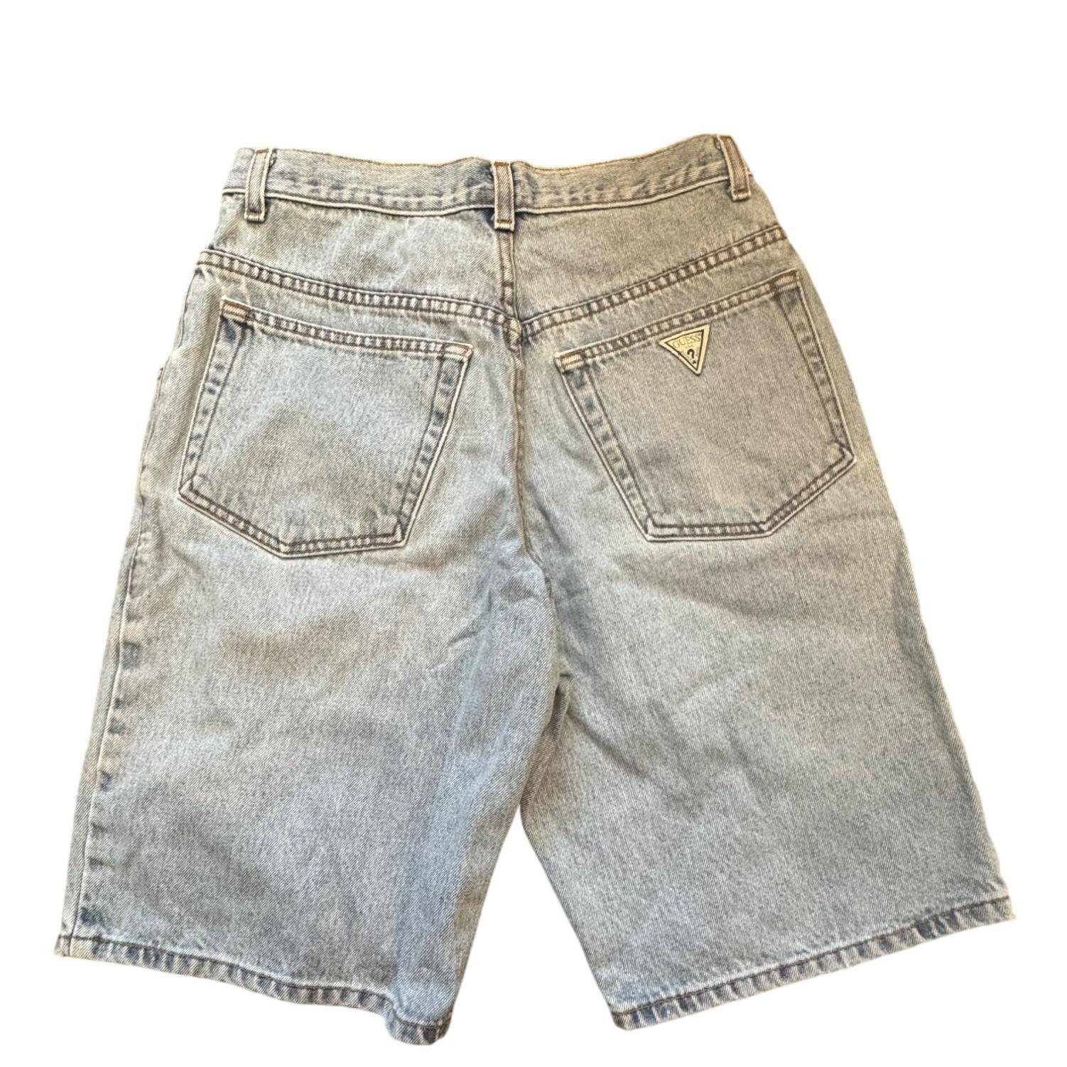 Vintage Guess Mens Denim Shorts Size 28 Light Wash - Etsy