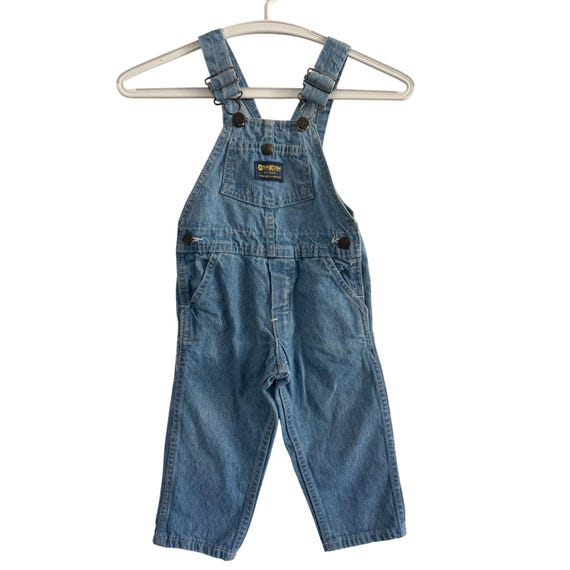 ヴィンテージ OshKosh B'Gosh デニムオーバーオール ボーイズ 2T