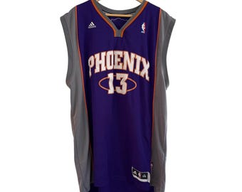 Vintage Phoenix Suns Steve Nash #13 NBA Jersey XXL Adidas Purple