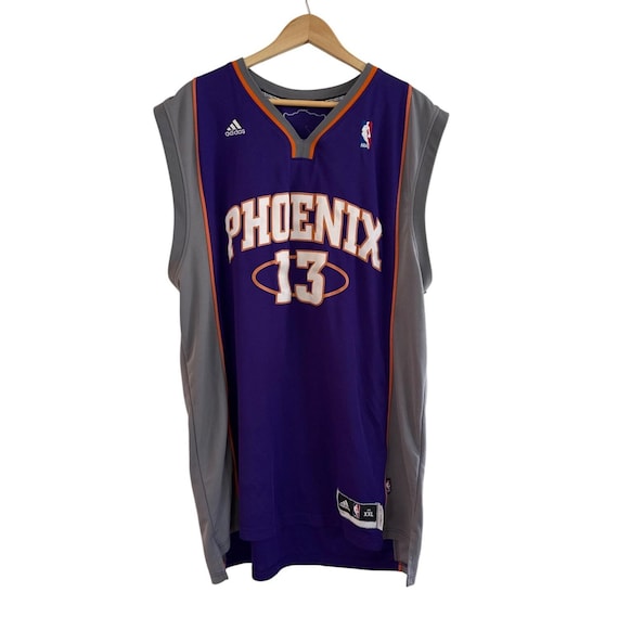 Vintage Phoenix Suns Steve Nash #13 NBA Jersey XXL Adidas Purple