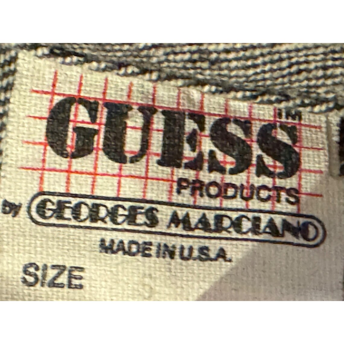 Georges Marciano For Guess Jean Jacket Men’s Small Black Denim Made In USA, foto 3 di 5