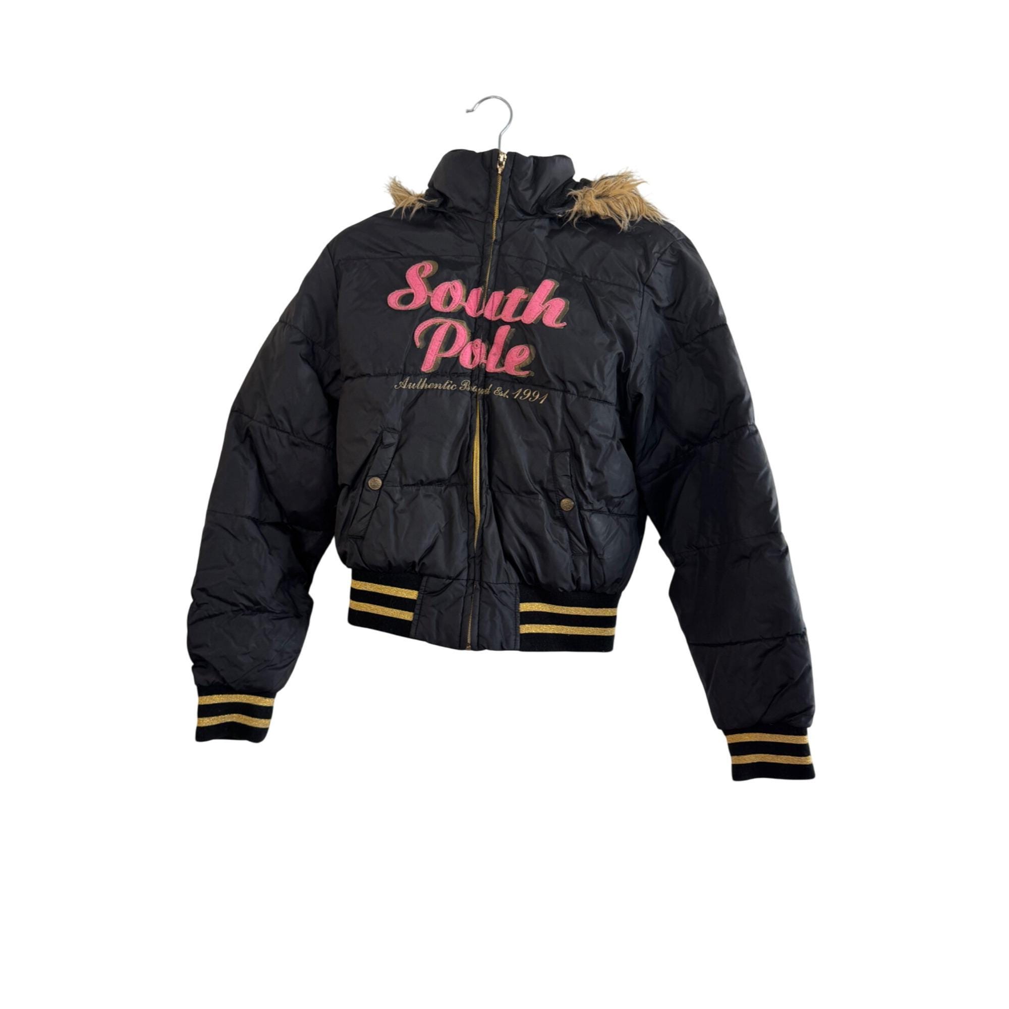 Y2k Fur Trim Jacket - Etsy