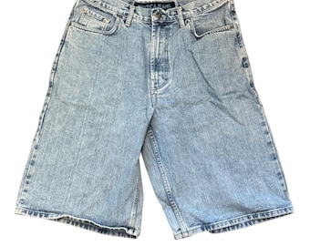 Vintage NAUTICA Denim Carpenter Shorts: 90s Hip Hop Style - Etsy