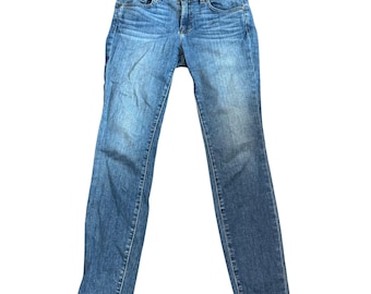 J Brand Skinny Leg Womens Jeans Size 27 Medium Wash Denim Made In California