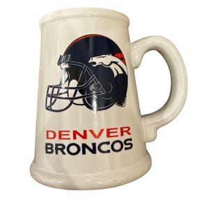Denver Broncos Ceramic Mug 2003 Season Andie Thornburg Collectible