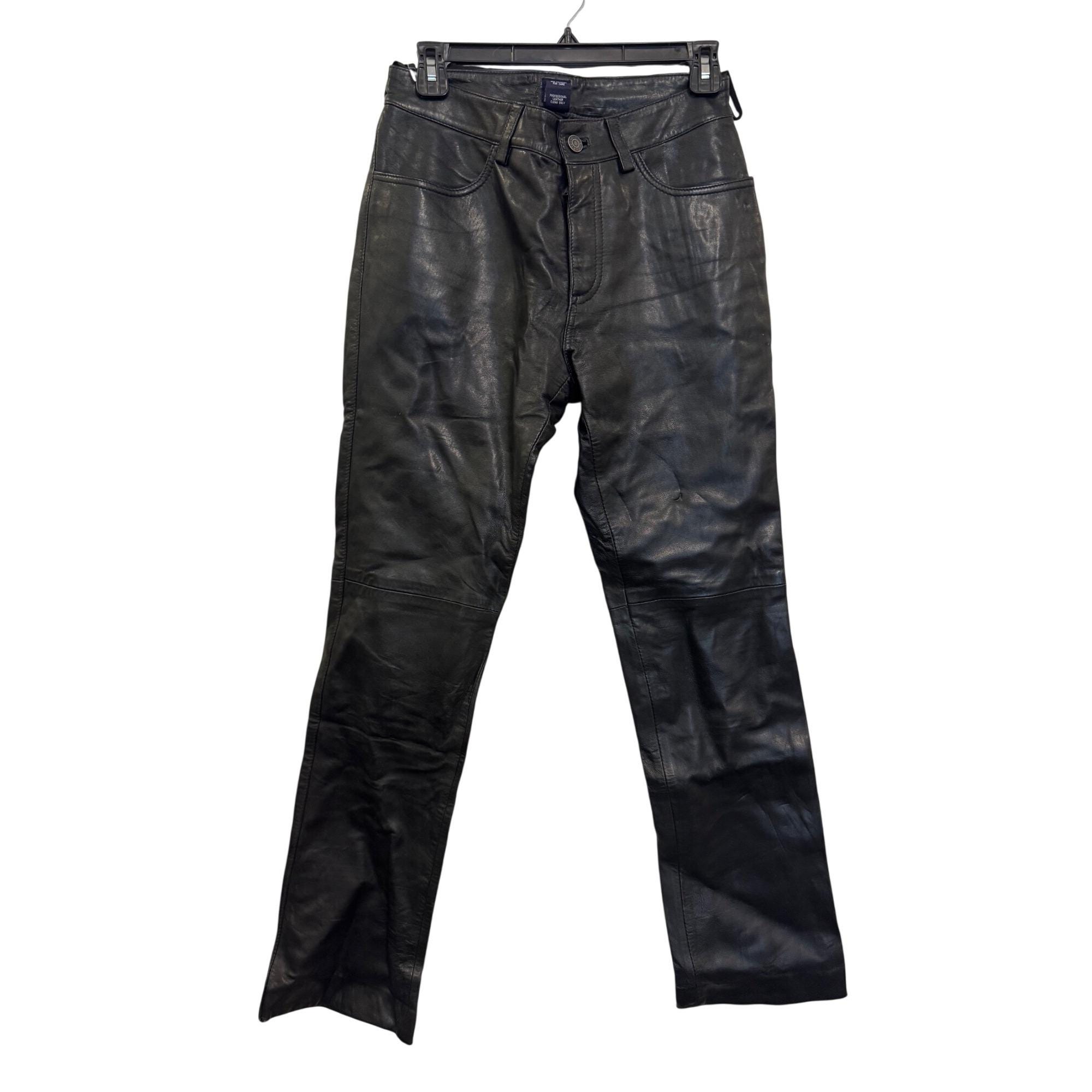 Gap Leather Pants - Etsy