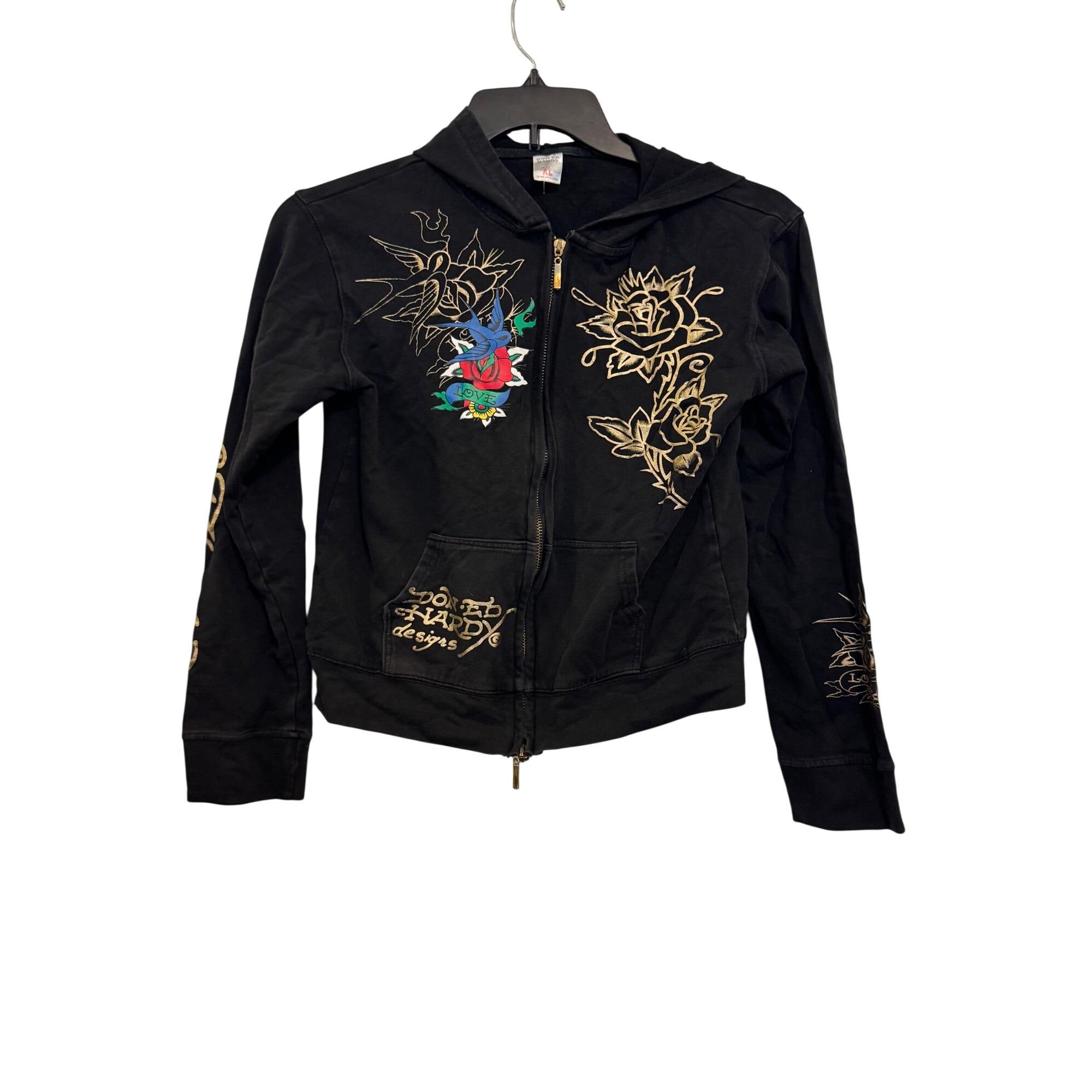 Vintage Ed Hardy Jacket - Etsy
