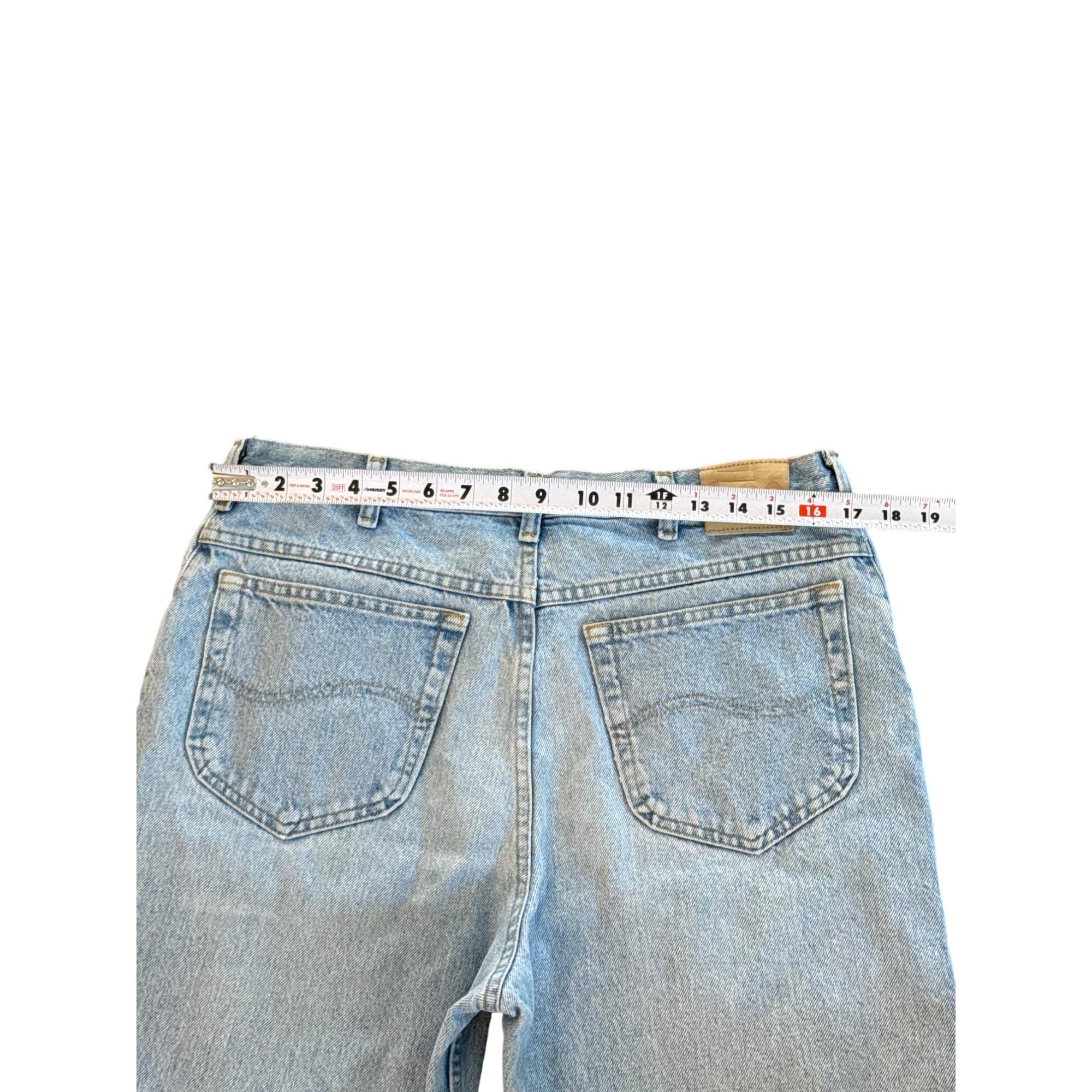 Lee Mens Vintage 90s 34x34 Denim Jeans 2055591 Light Wash Straight