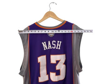 Vintage Phoenix Suns Steve Nash #13 NBA Jersey XXL Adidas Purple
