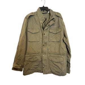 Xl Olive Green Military Jacket - Etsy