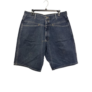 Vintage Marithé & François Girbaud Mens Denim Shorts Dark Wash
