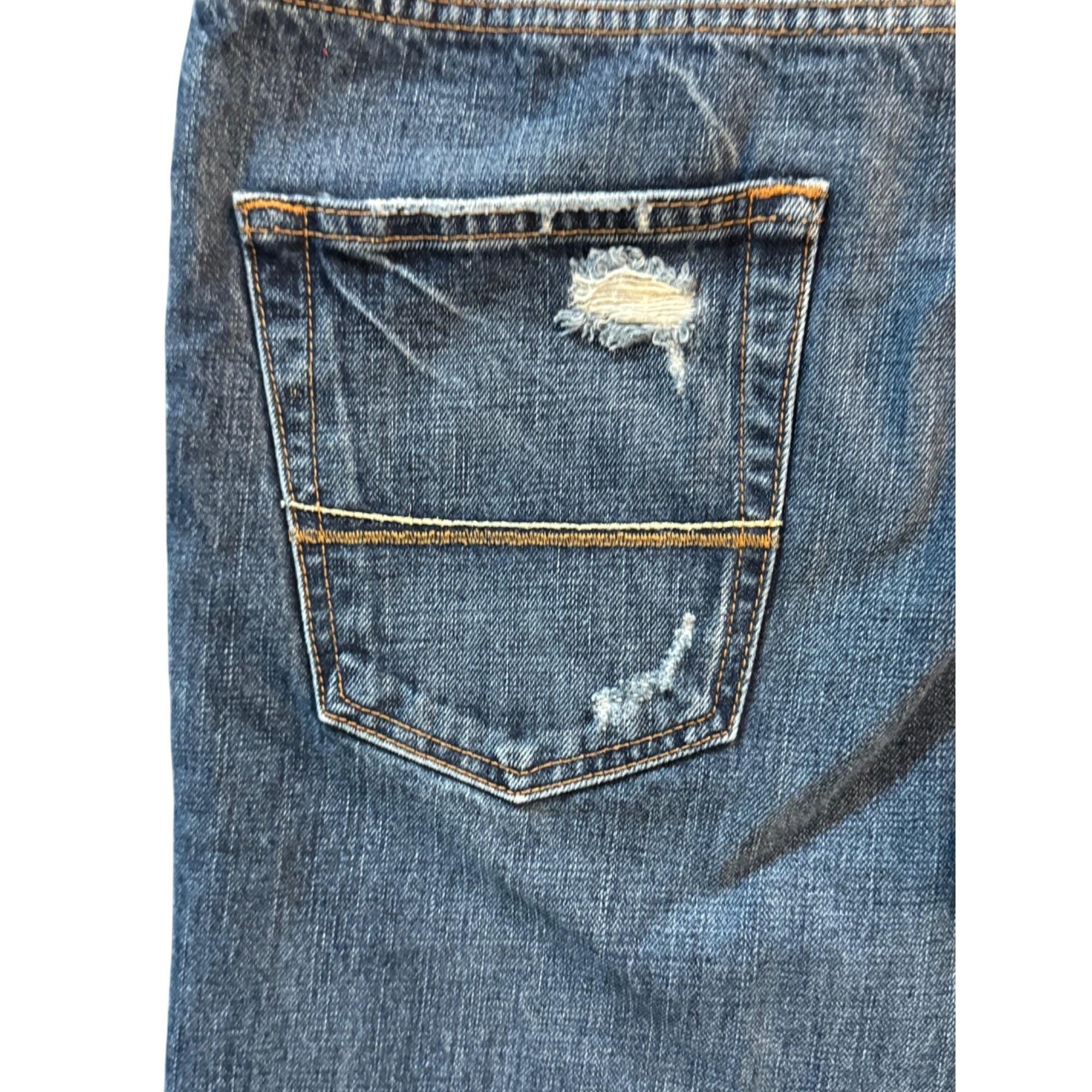 アバクロンビー＆フィッチ ダメージ加工 メンズジーンズ W30 L30 