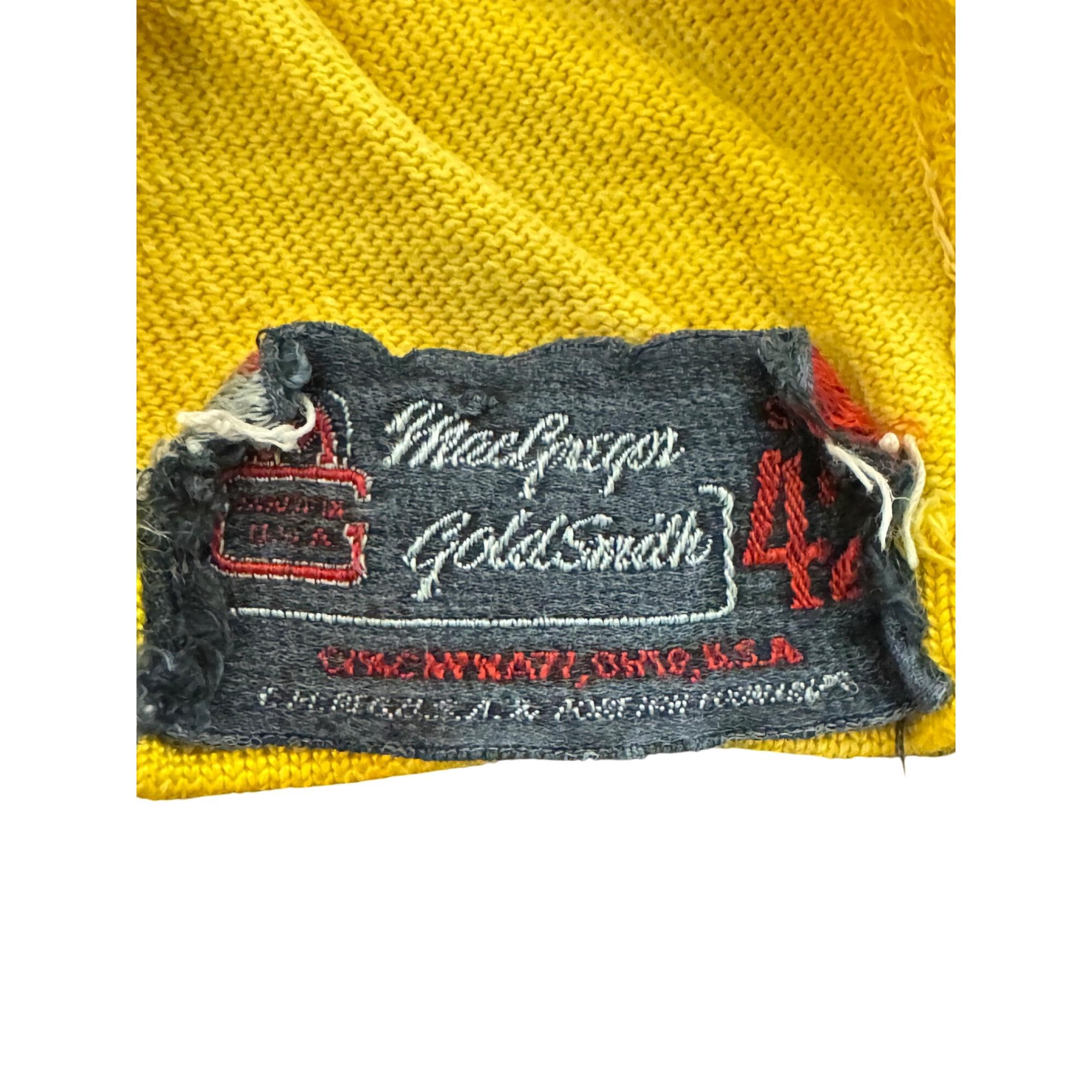 Vintage Macgregor Goldsmith 52 1940's Jersey 44 Mens Wool & Cotton