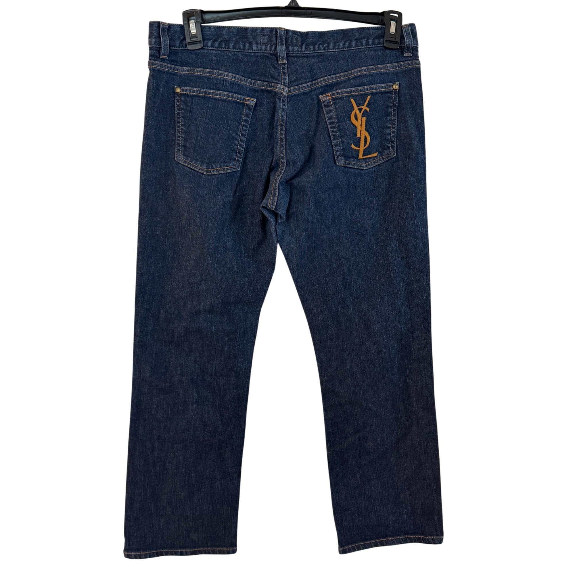 USA製 Vintage Yves Saint Laurent デニム スカート Small-782393Y11CH4931_A.jpg?v=1