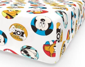 Drap-housse tissé pour lit de bébé standard