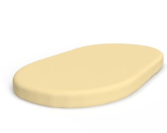 Sábana ajustable de punto tejido para cuna ovalada Stokke Sleepi