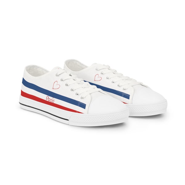 Blue white red Paris sneakers - Men