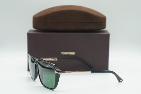 Tom Ford TF 910 01N Black Gold  AUTHENTIC SUNGLAS… - image 1