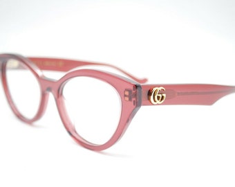 GUCCI GG0959O 003 BURGUNDY Authentic Eyeglasses Frames RX 51-18