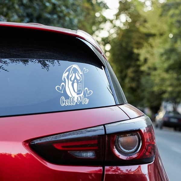 Scary Window Decal - Etsy