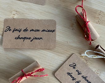 Carte di affermazione positiva - Fiducia in se stessi e amore per se stessi - Sviluppo personale - Regalo di benessere per le donne