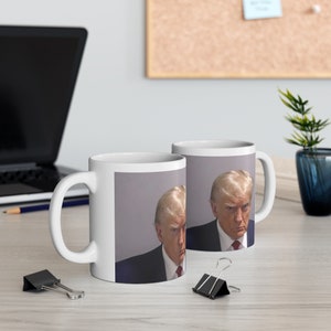 Trump Mugshot. Donald Trump Mugshot Coffee Mug, Donald Trump Mugshot, Donald Trump Mugshot 2023 Mug,