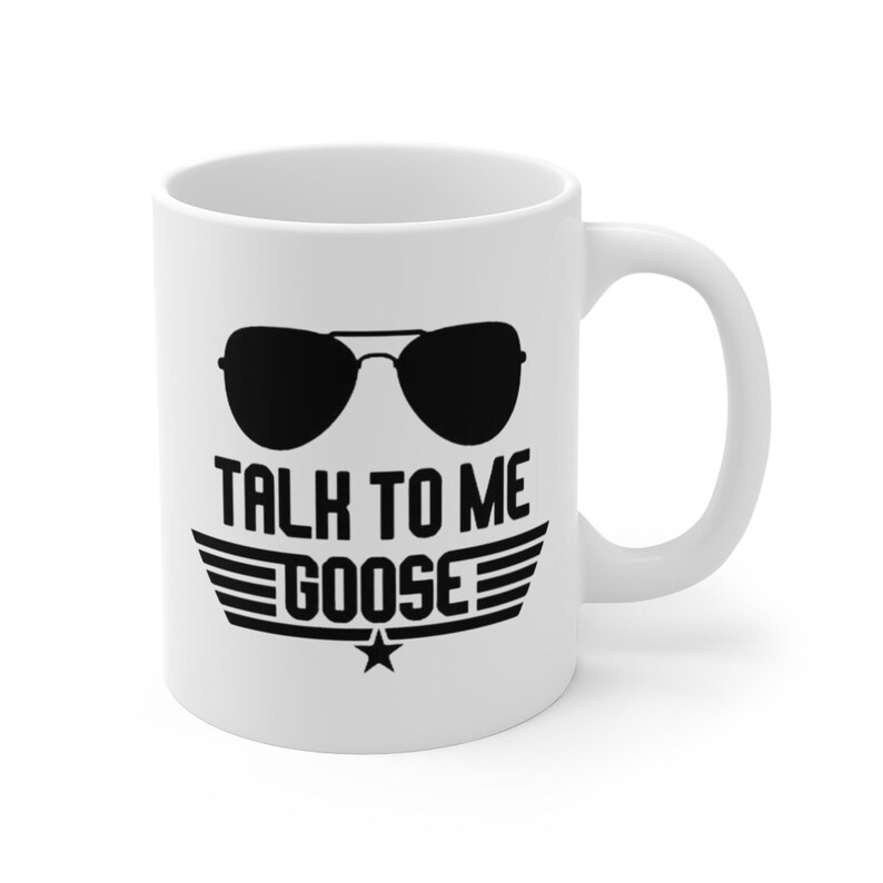 MugsOfLuck Talk To Me Goose Coffee Mug - Thumbnail 2