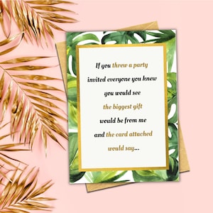 Golden Girls Birthday Card | The Golden Girls Card | Blanche Dorothy Rose Sophia | Golden Birthday | Thank You For Being a Friend Card