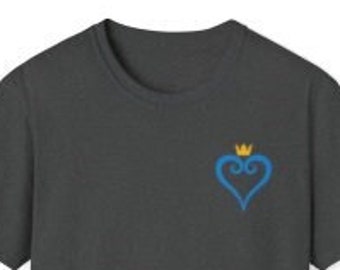 Camiseta unisex Corazones del Reino