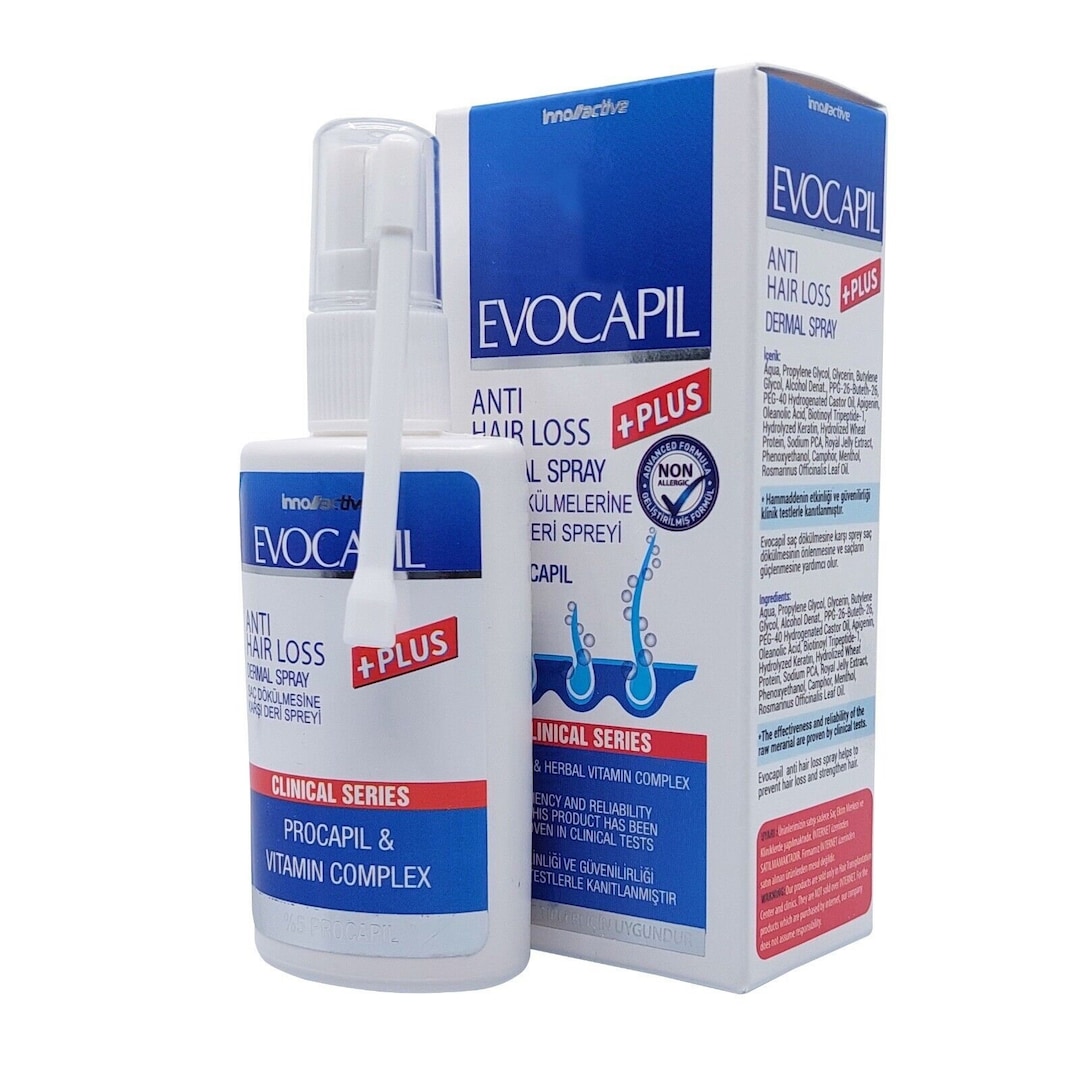Evocapil Plus Antihair Loss Spray With 5 Procapil, Keratin, Biotin