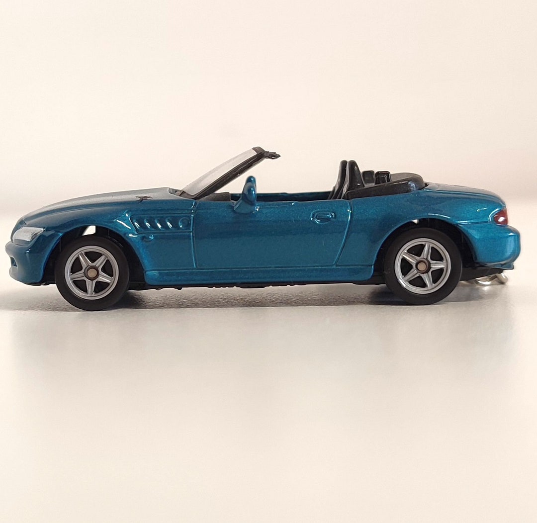 Diecast Car Keychain BMW Z3 Roadster Car Toy Keychain Etsy