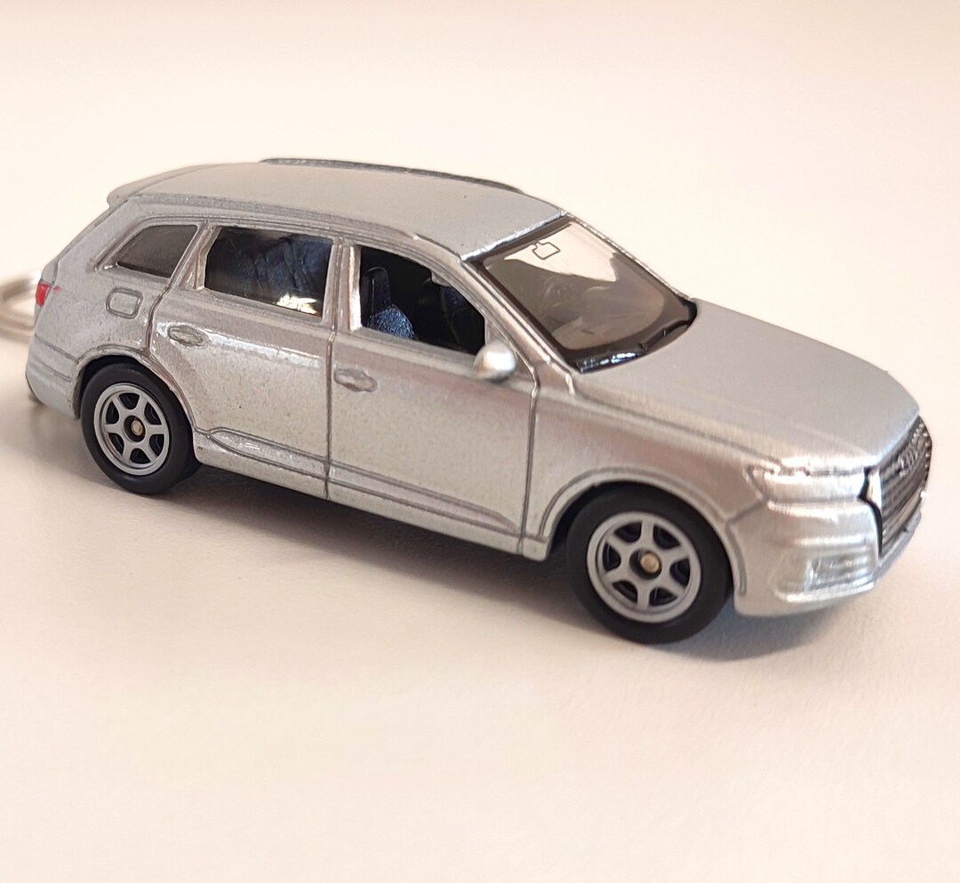 Audi Q7 Car Key Keychain Accessories Car Toy Keychain Mini Car Etsy