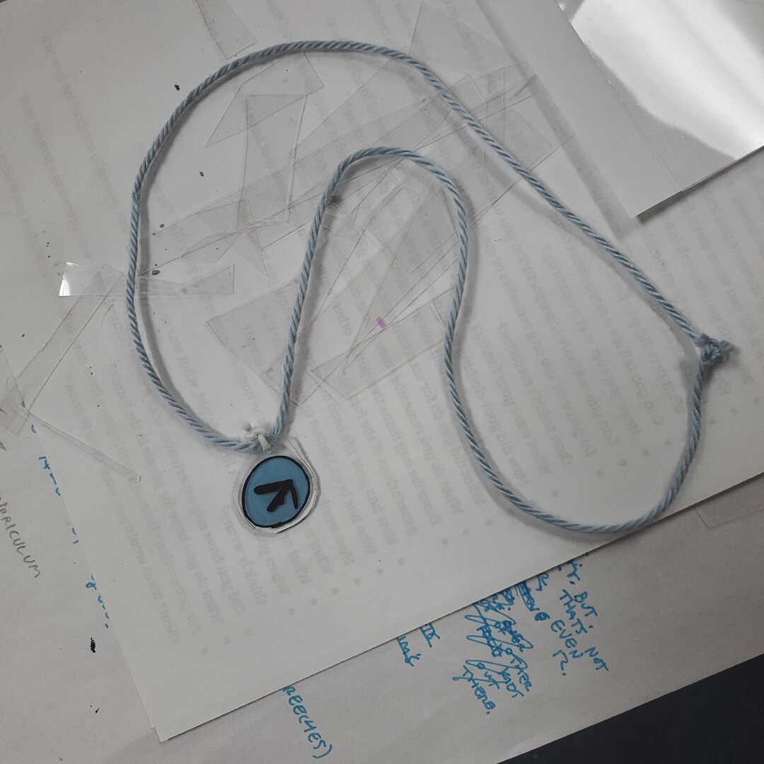 Aphex Twin Logo Necklace Original Etsy