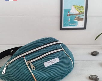 AMAYA fanny pack, bag sewing tutorial, fanny pack pattern, adjustable shoulder bag with zip and pocket - E-book in French