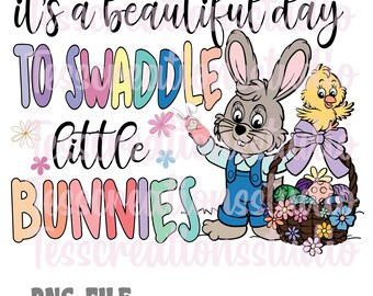 Easter labor nurse, post partum nurse Swaddle Bunnies. Mother baby nurse.