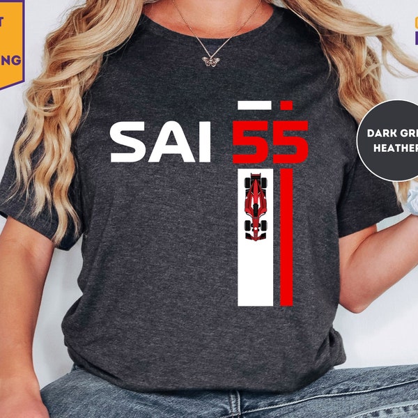 Carlos Sainz F1 Fan Shirt, Smooth Operator Shirt, Formula 1 Shirt, Motosport Fan Shirt, Sainz Team Shirt, SAI55, Gift for Him