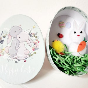 Easter to Go, Easter gift, Easter, Easter bunny and chick, Easter box, souvenir, gift, Easter idea, little something, rabbit, guest gift