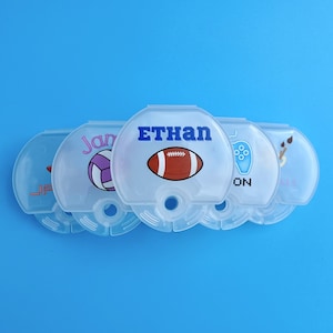 Custom Case for Retainers or Aligners or Mouthguards